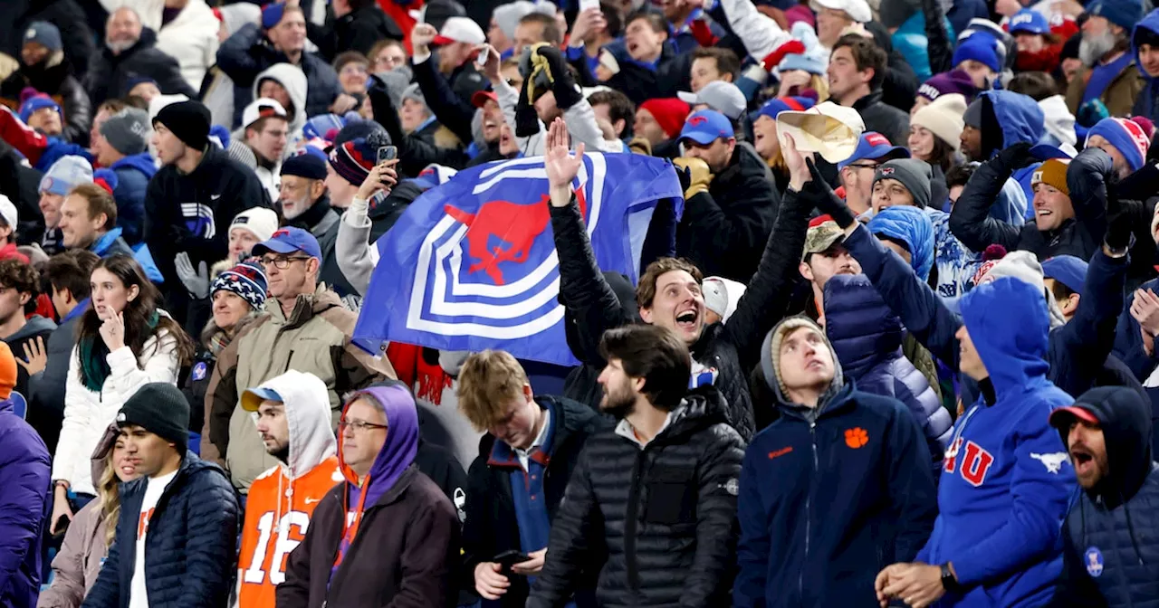 SMU Fans Flock to State College for Historic Game