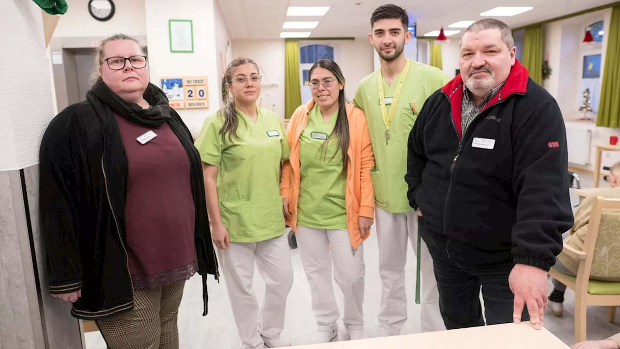 Ausbildung für kolumbianische Pflegekräfte in Demenzheim verhindert Abschiebung