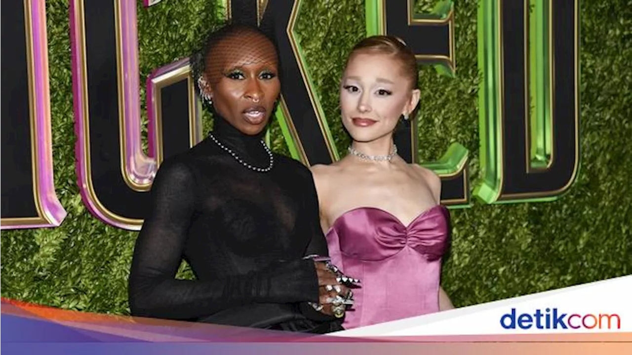 Kompaknya Ariana Grande dan Cynthia Erivo di Balik Layar Wicked