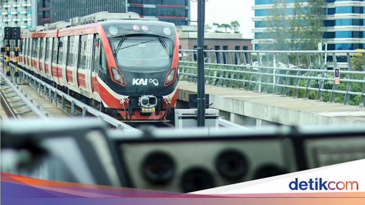 900 Ribu Orang Diproyeksi Naik LRT Jabodebek Selama Nataru