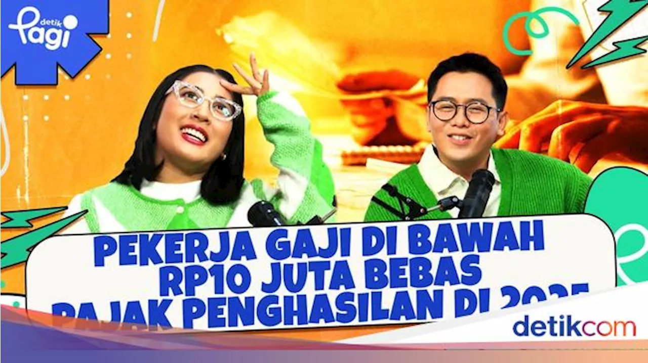 Pekerja Gaji di Bawah Rp10 Juta Bebas Pajak Penghasilan di 2025