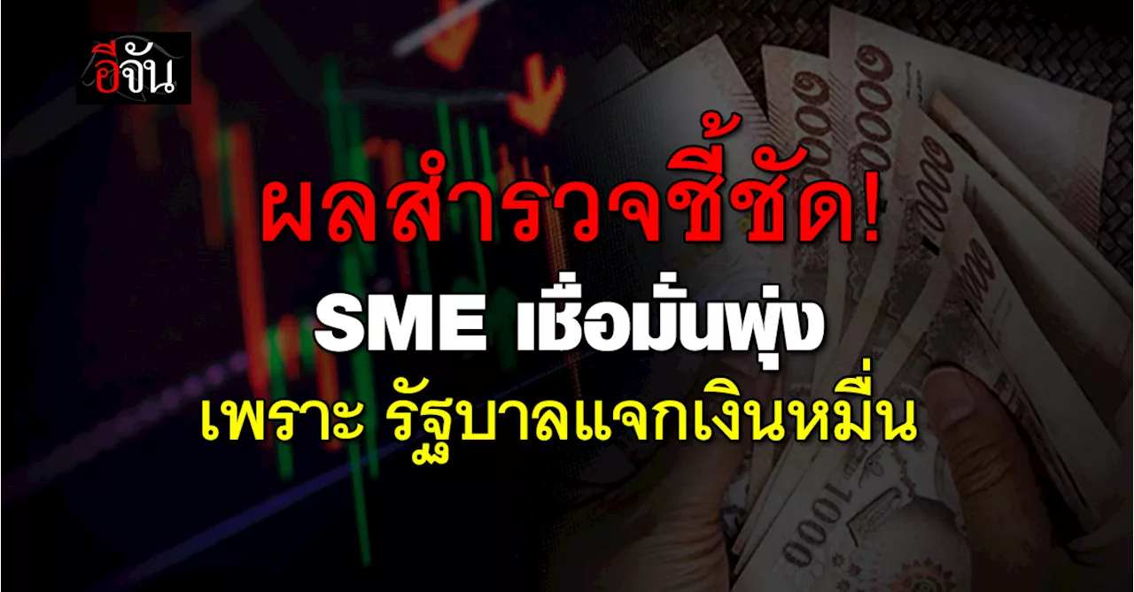 SME D Bank เผยเอสเอ็มอีเชื่อมั่นเพิ่ม