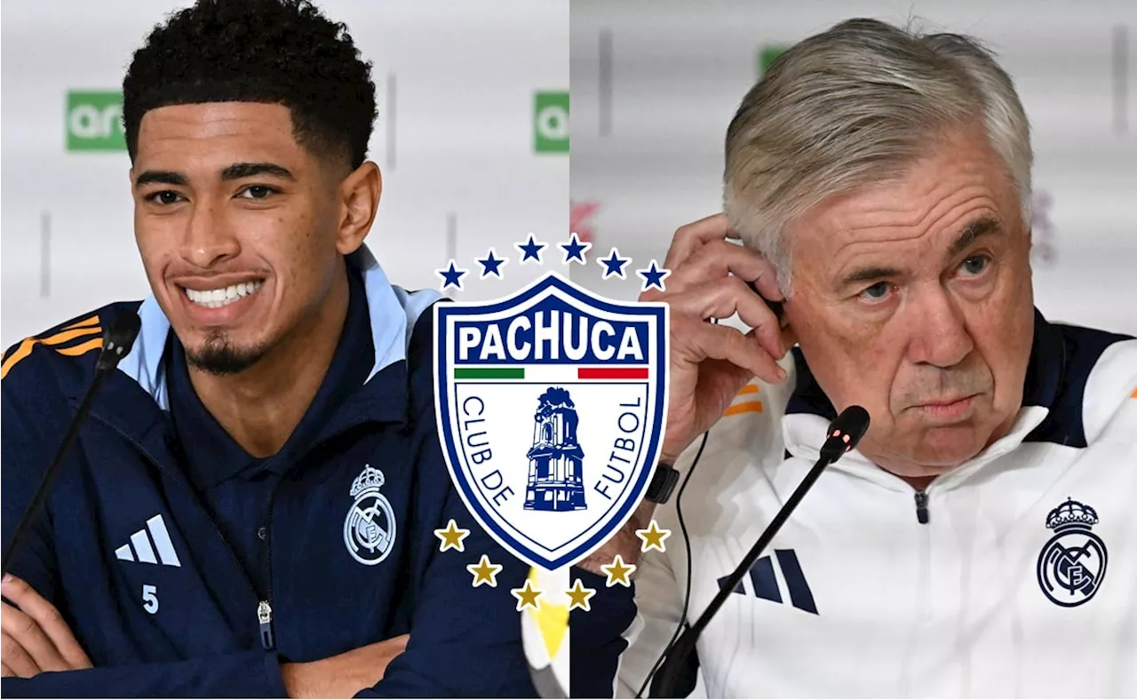 Bellingham y Ancelotti se rinden ante el Pachuca; “merecen estar aquí, es un equipo dinámico”