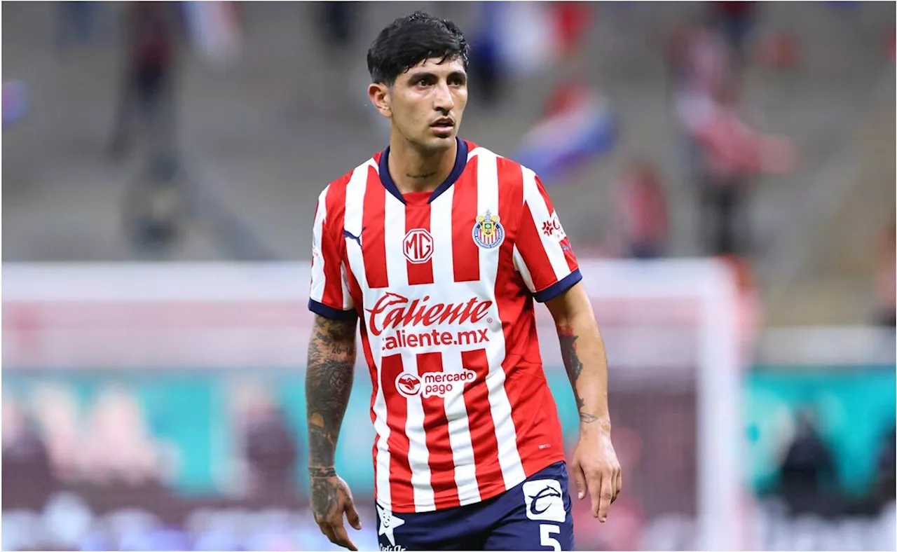 Chivas anuncia la baja del Víctor Guzmán; se lesionó en un entrenamiento durante la pretemporada