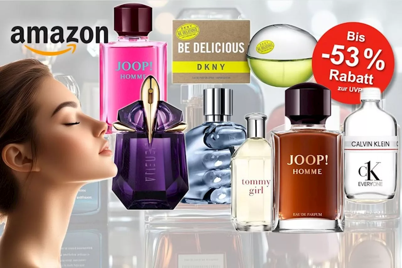 Amazon Parfum Sale: Bis zu 53% Rabatt auf Top-Marken bis Weihnachten