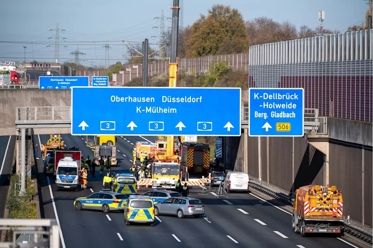 Prozess wegen Betonplatten-Drama auf der A3 eingestellt