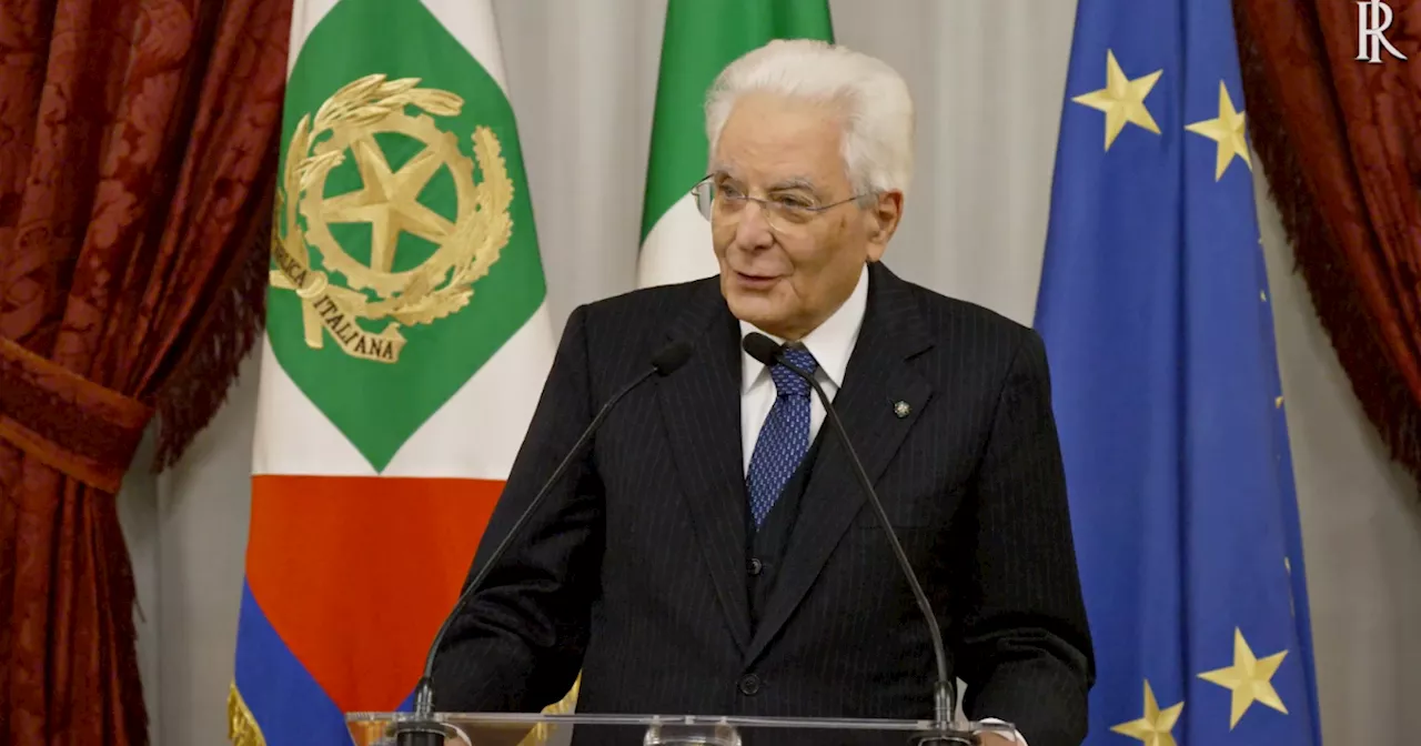 Mattarella: Sfide per il futuro della società, riflessione sui danni della guerra sui giovani