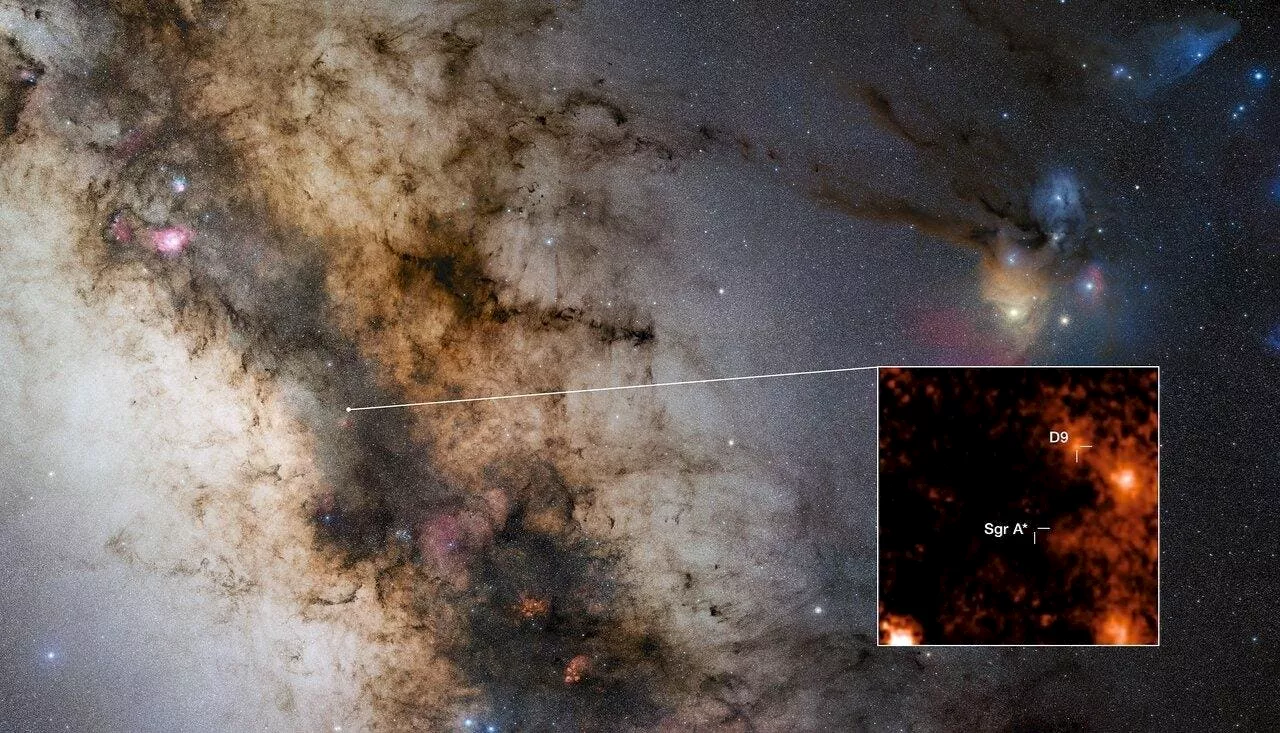 Binary Star System Found Near Supermassive Black Hole