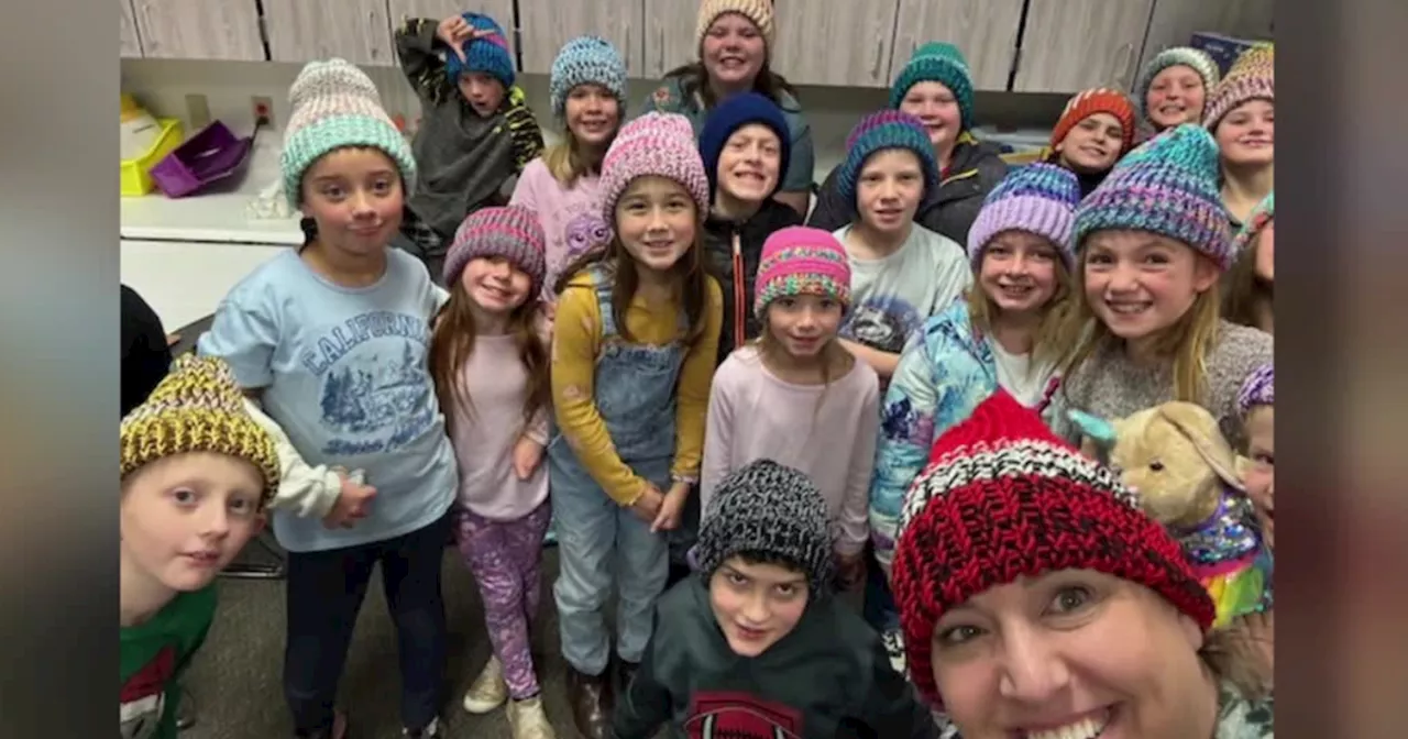 Manti Lunch Lady’s Beanies Spread Holiday Cheer and Healing