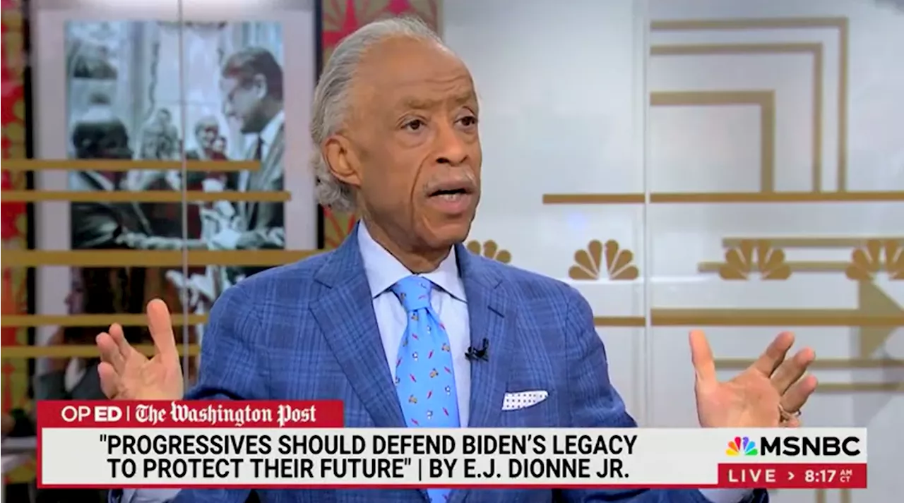 Sharpton Urges Democrats to Highlight Biden's Accomplishments to Counter Trump's Victory Narrative