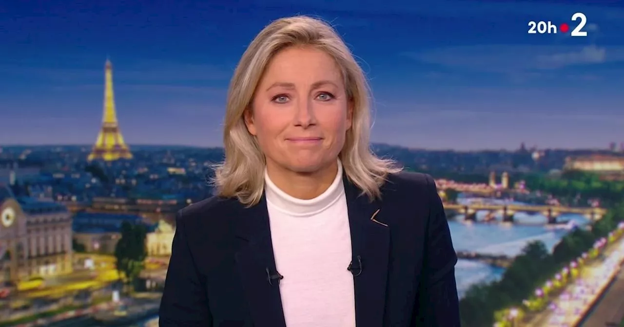 Anne-Sophie Lapix chante en direct pour parler du plagiat de Gilbert Montagné