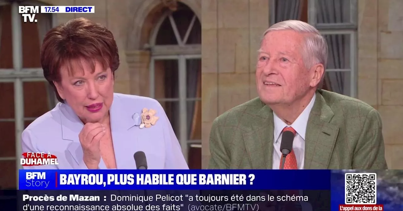 « Du théâtre » : Roselyne Bachelot ne croit pas au clash François Bayrou/Emmanuel Macron, et voici pourquoi