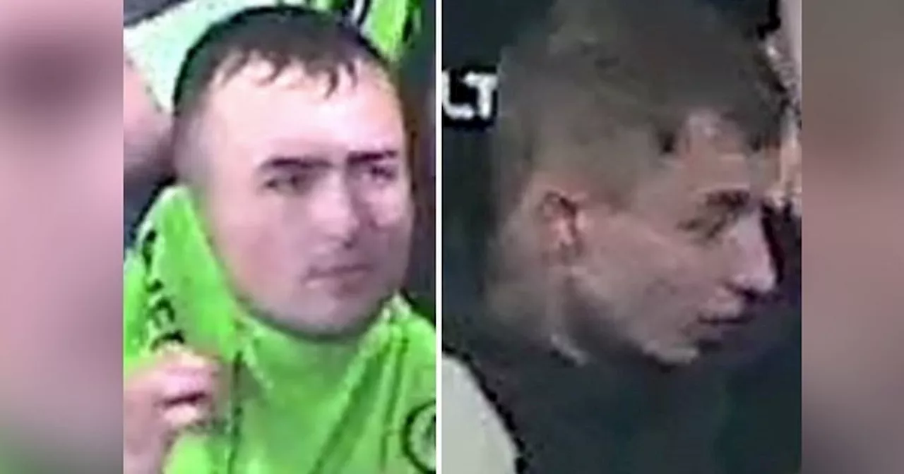 Police Seek Two Men Following Incident at Celtic Park