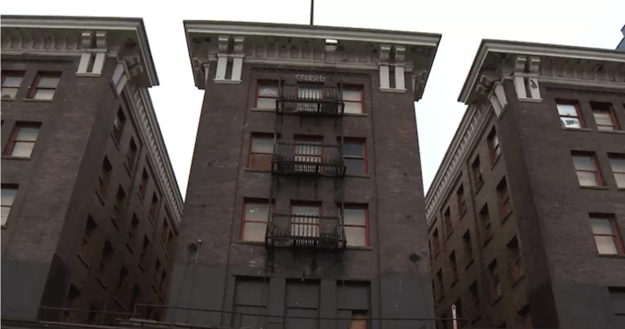 ‘Extremely compromised’: Vancouver’s 115 year old Dunsmuir Hotel could face demolition