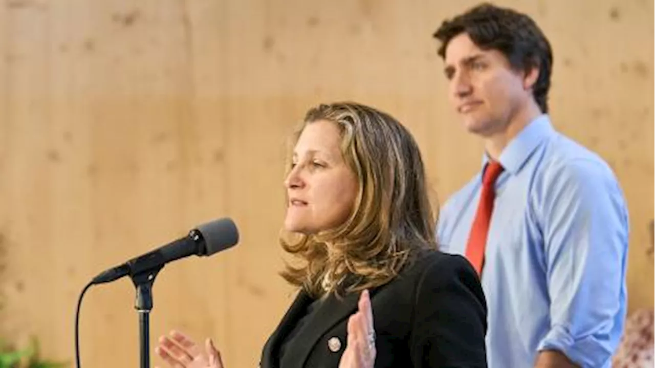 Freeland Resigns as Deputy Prime Minister and Finance Minister