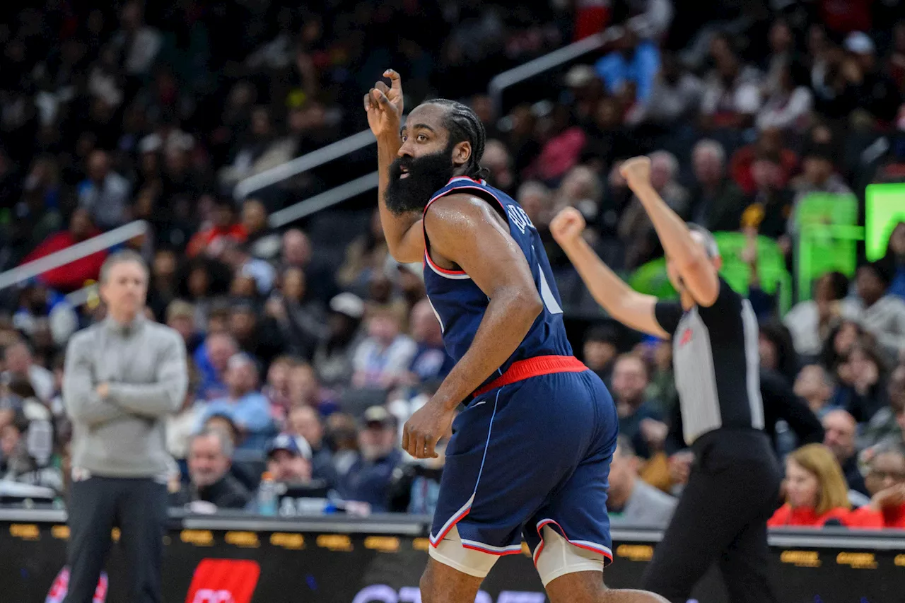 NBA: James Harden pours in 41 as Clippers clobber Jazz