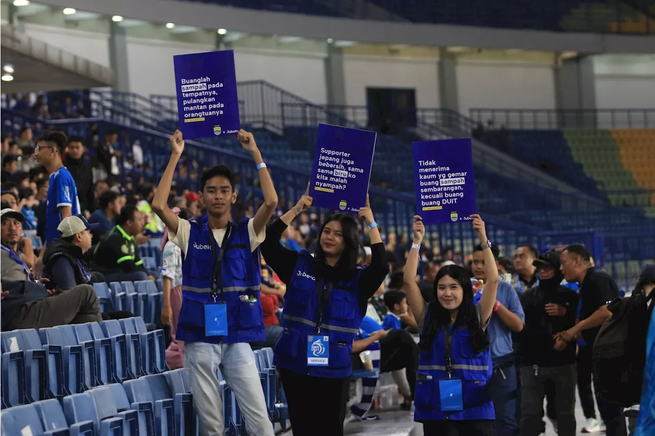 Persib Bandung Terapkan Zero Waste Management di Laga Kontra Malut United