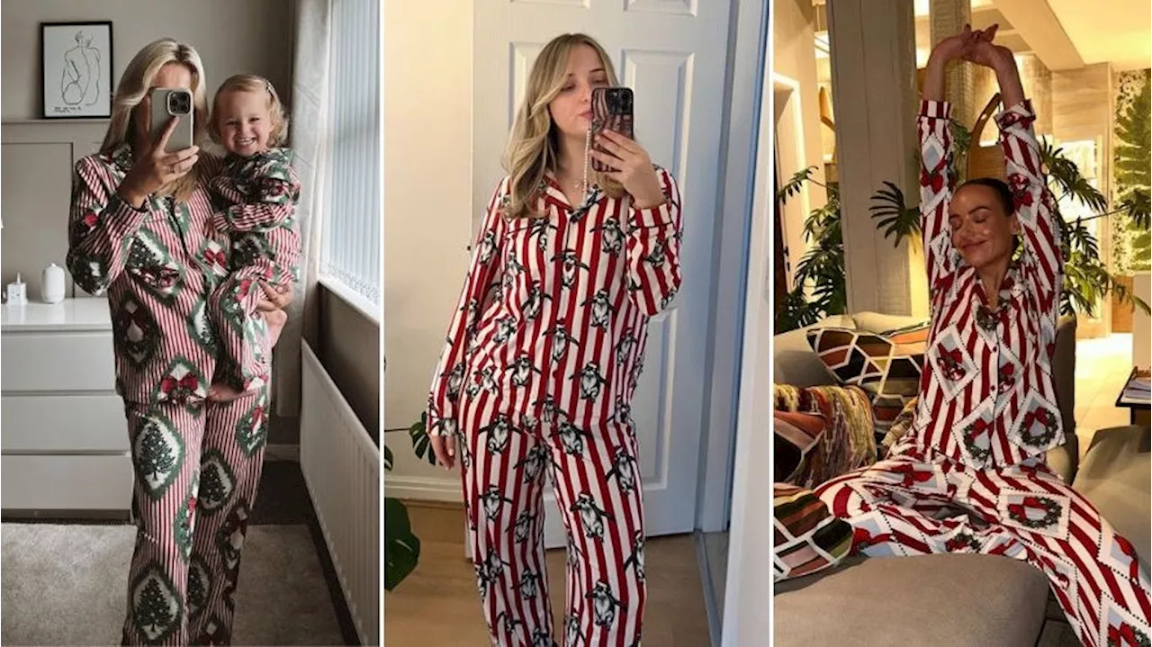 Chelsea Peers Christmas Pyjamas: 90s Nostalgia Meets Festive Comfort