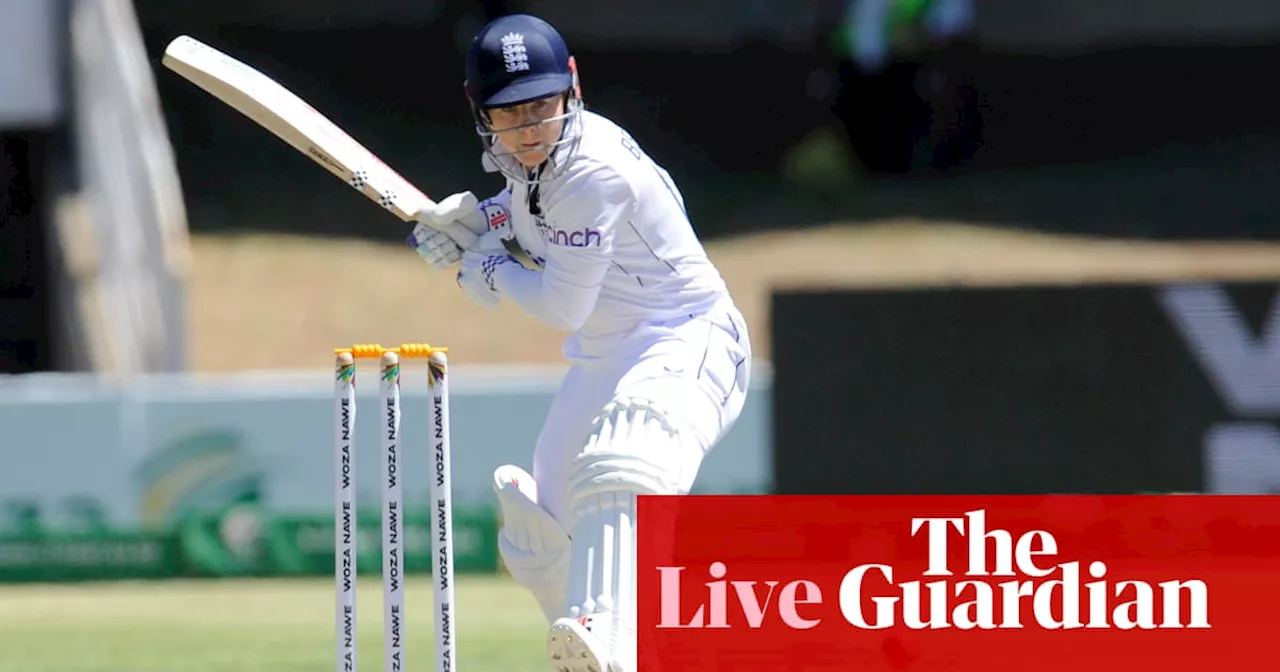 South Africa v England: women’s Test cricket international, day three