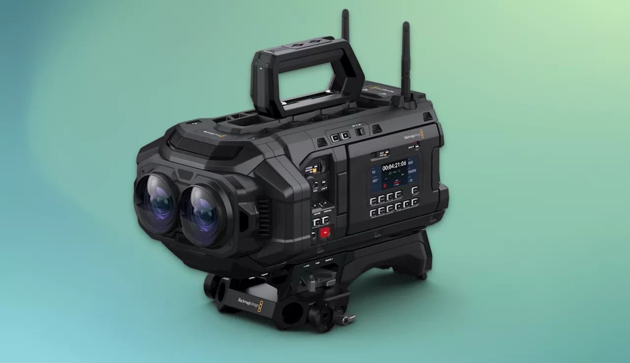 Blackmagic Design stellt erste Immersive Video-Kamera vor