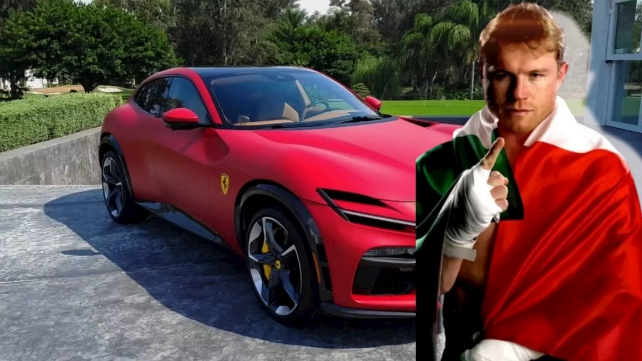 Canelo Álvarez Recibe un Nuevo Ferrari como Regalo de Navidad