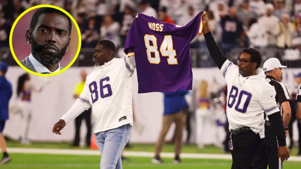 Minnesota Vikings realiza homenaje a la superestrella Randy Moss, que lucha contra el cáncer