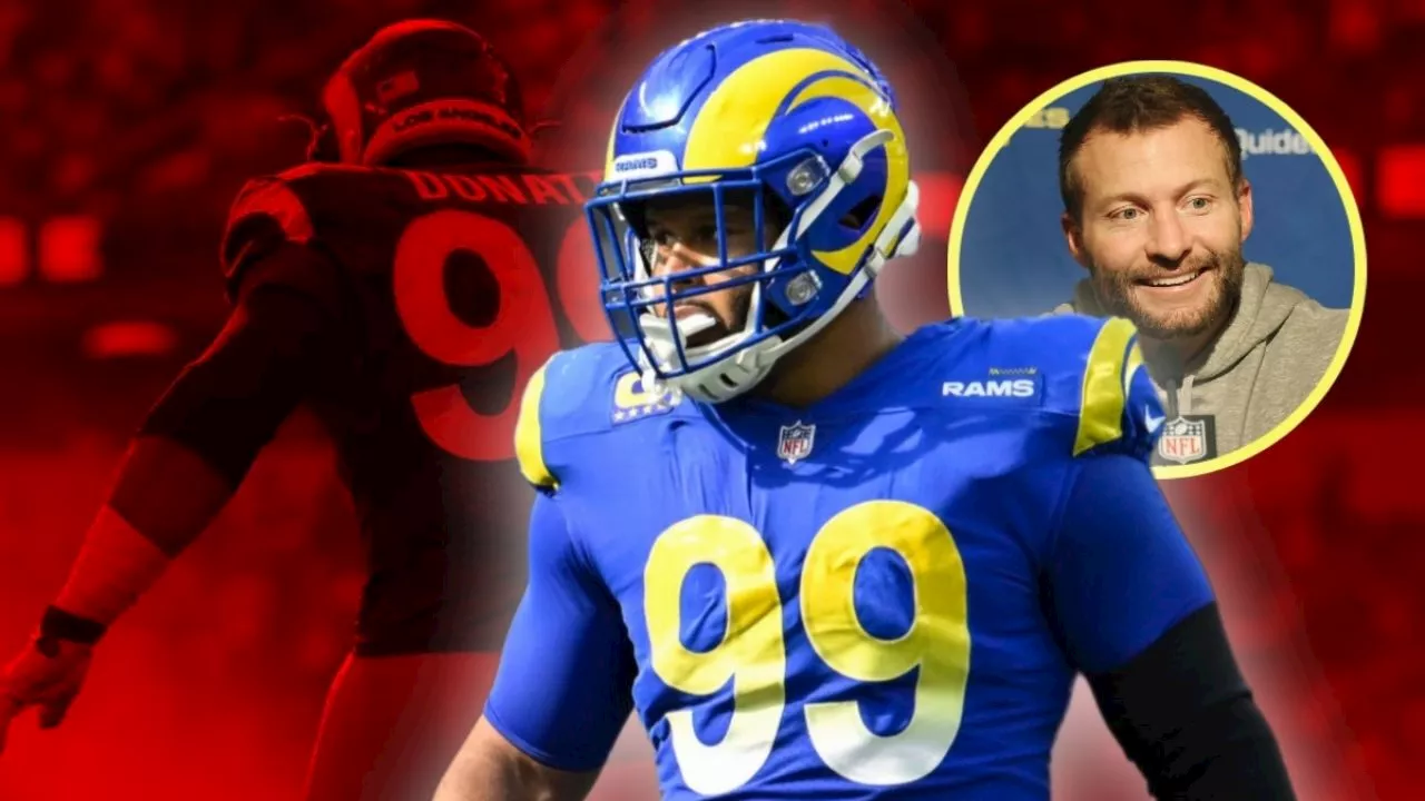 Rumores De Retorno De Aaron Donald A Los Rams Sean Mcvay Desmiente