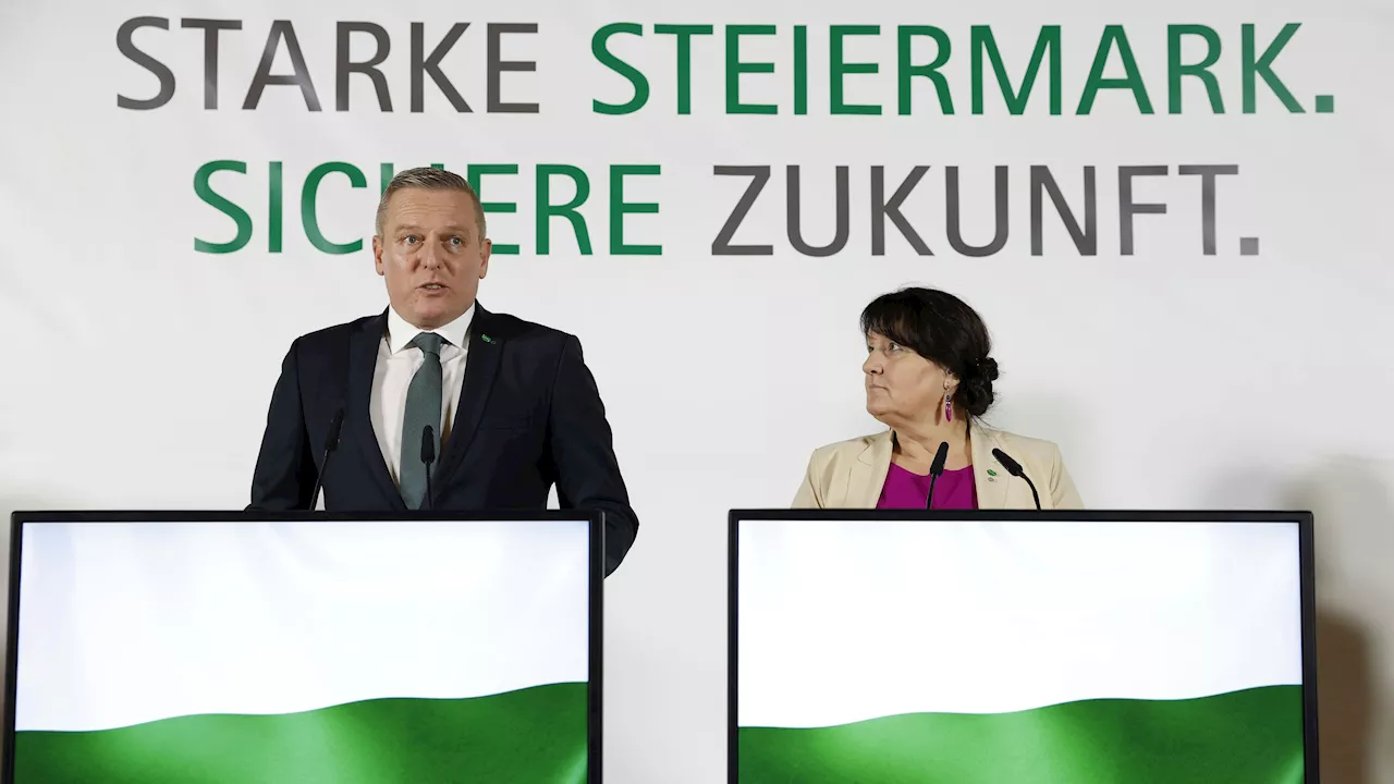 FPÖ und ÖVP in Steiermark schließen Koalitionspakt