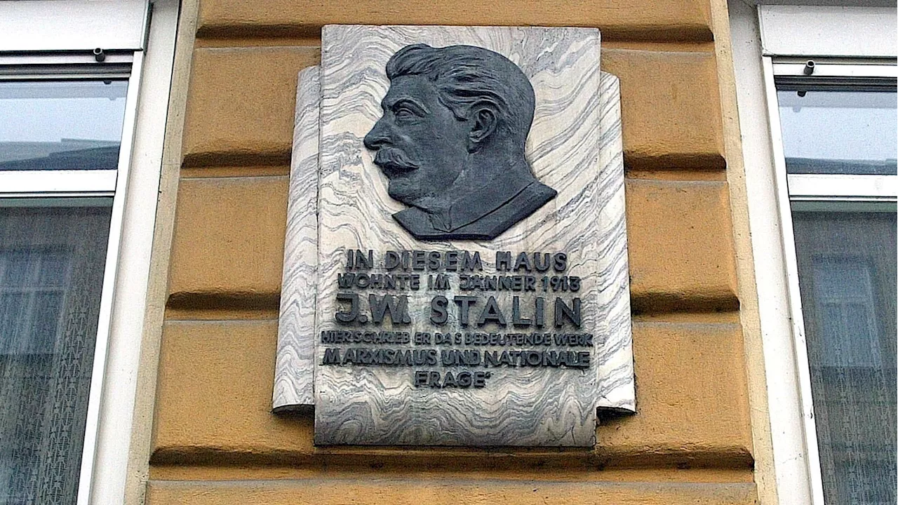 Gedenktafel für Stalin in Wien-Meidling sorgt für Polit-Wirbel