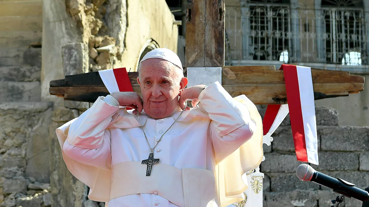 Papst Franziskus in Irak vor Terroranschlag gerettet