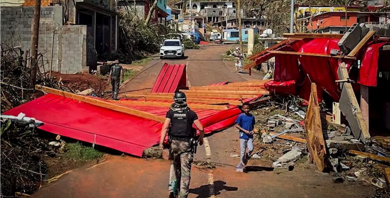 A Mayotte la situazione dopo il ciclone è disastrosa