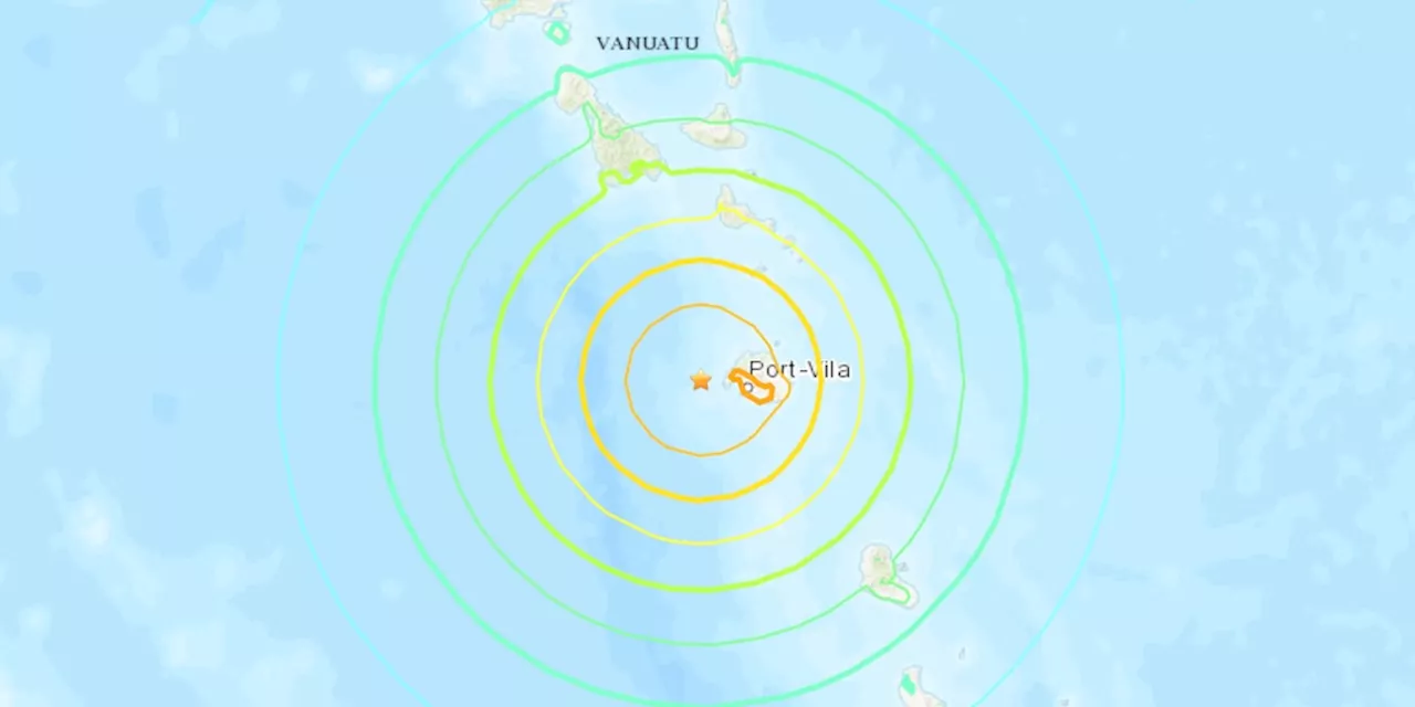 C’è stato un terremoto di magnitudo 7.3 nell’arcipelago di Vanuatu