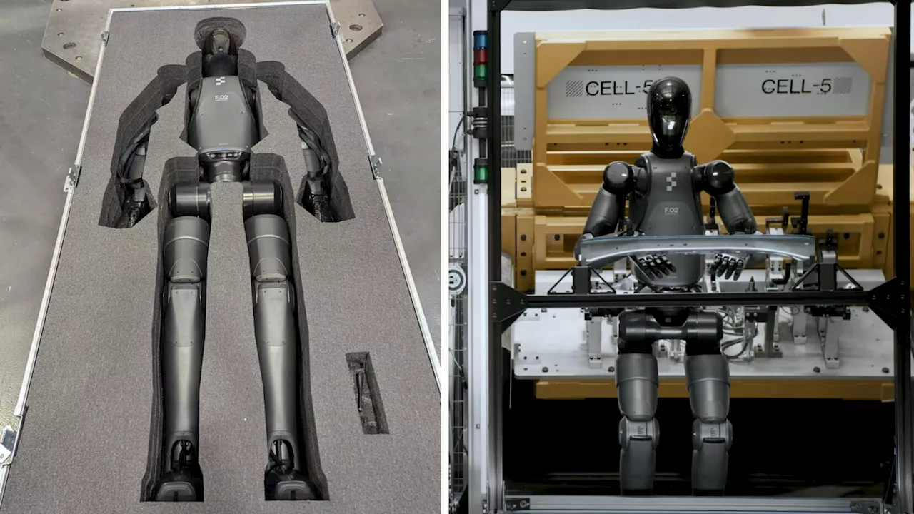 Figure's F.02 Humanoid Robots Begin Commercial Deployment in Warehouses and Factories