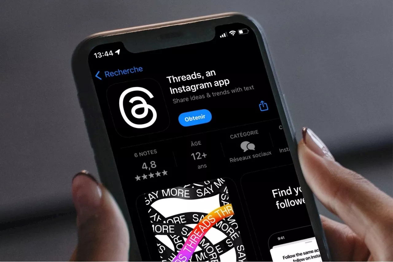 Threads domine les téléchargements d'applications gratuites en France en 2024