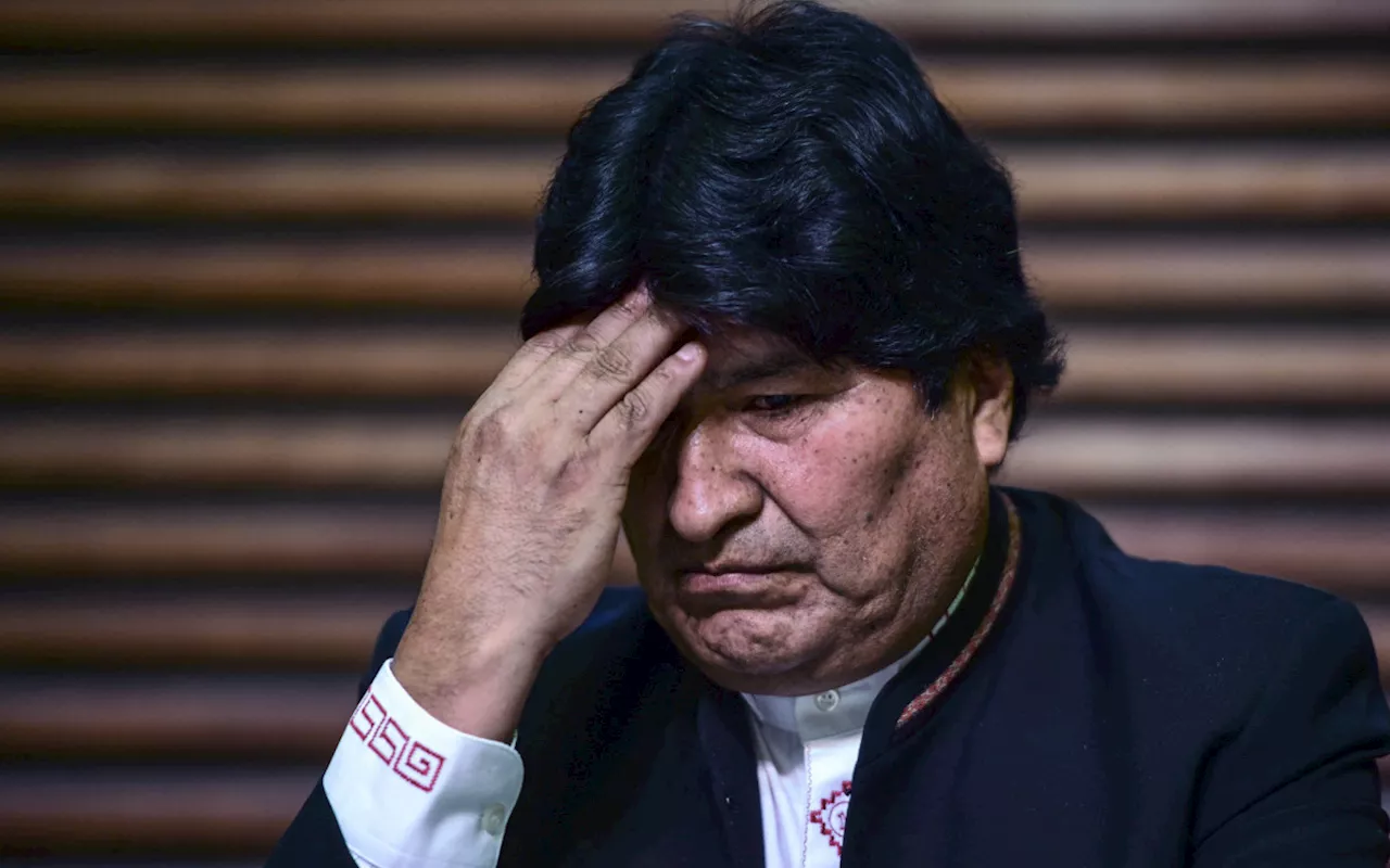 Bolívia emite mandado de prisão contra ex-presidente Evo Morales