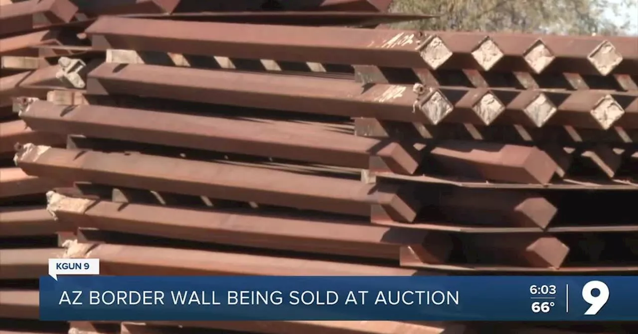 Arizona Border Wall Sections Sold at Auction