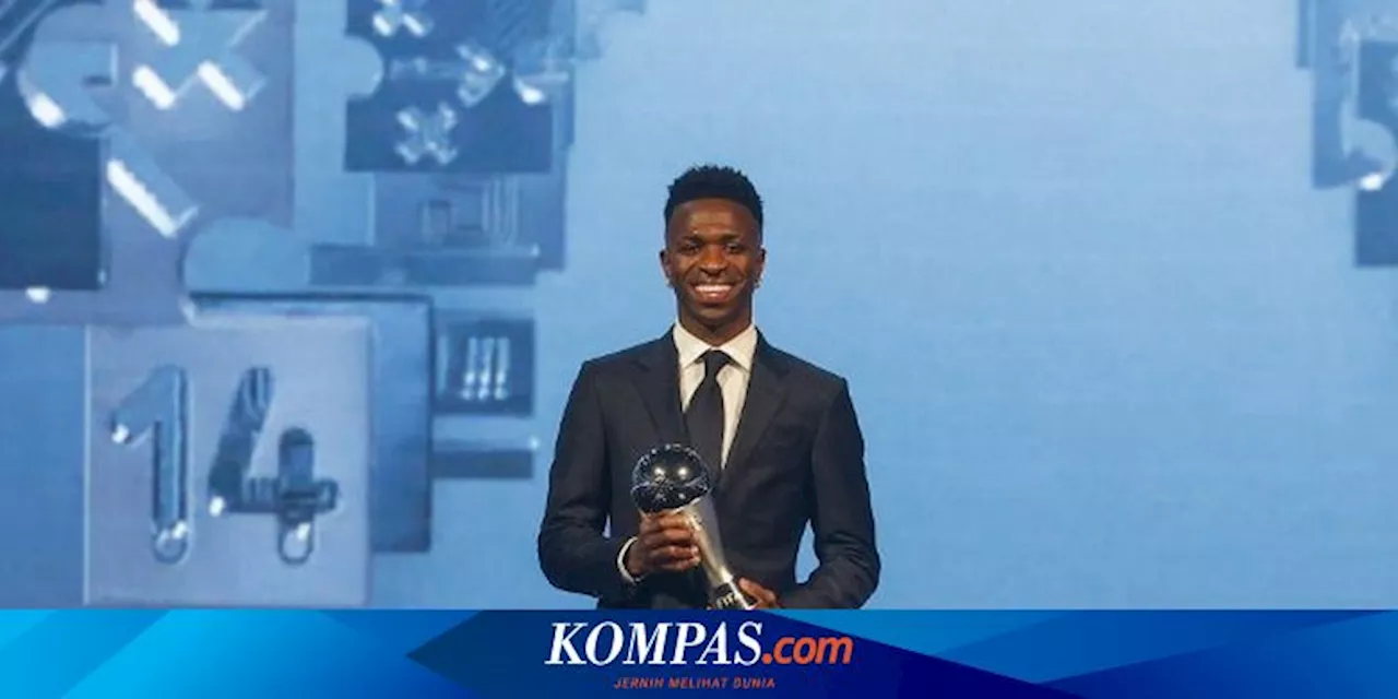 Kemenangan Vinicius Jr dan Rekap Penghargaan Terbaik FIFA