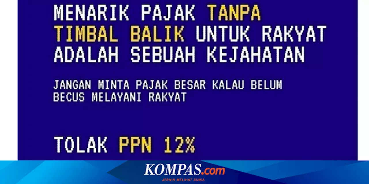 Ramai soal Petisi Batalkan PPN 12 Persen, Apakah Bisa Ubah Kebijakan Pemerintah?