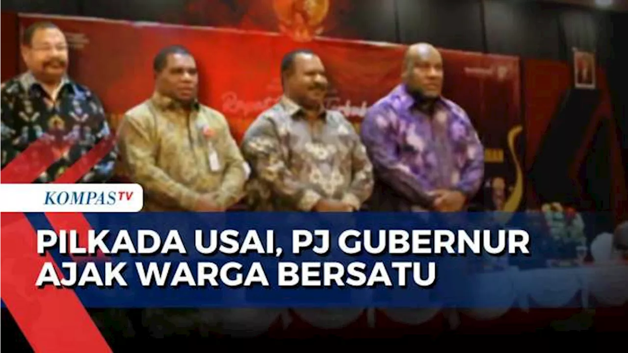 Jhon Tabo-Ones Pahabol Menang di Pilkada Papua Pegunungan, PJ Gubernur Ajak Warga Bersatu