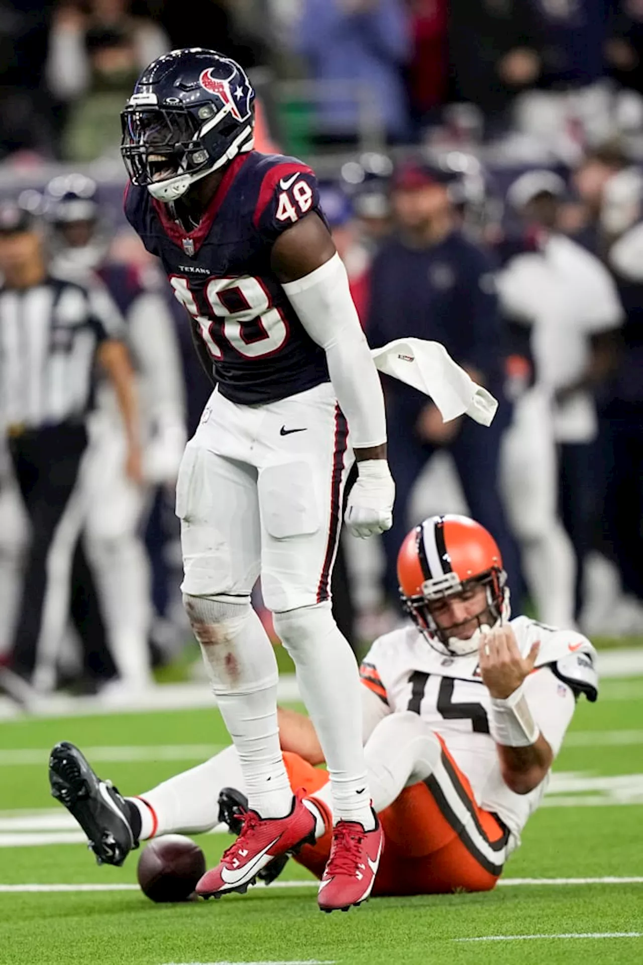 Texans Linebacker Christian Harris Makes Impressive Return From Injury