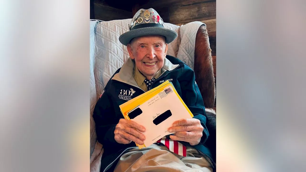 Beloved Bay Area WWII veteran and TikTok star 'Papa Jake' turns 102