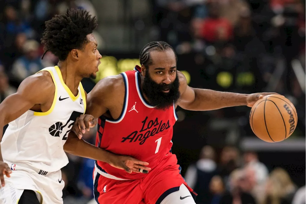 James Harden, Clippers blow out Jazz as Kawhi Leonard progresses toward return