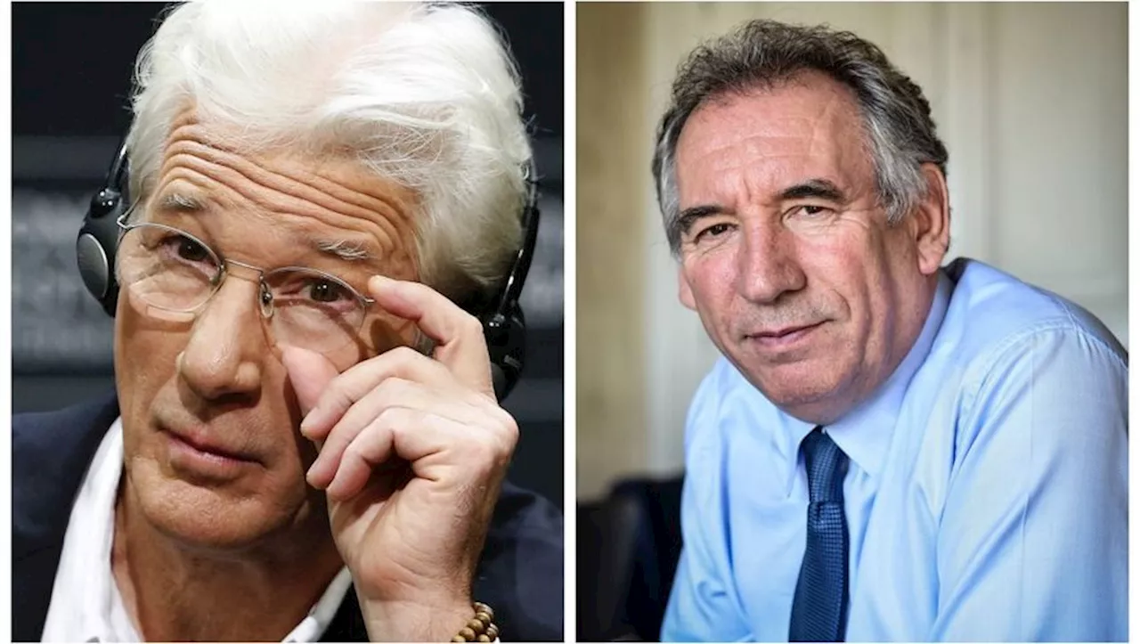 François Bayrou et la ressemblance avec Richard Gere