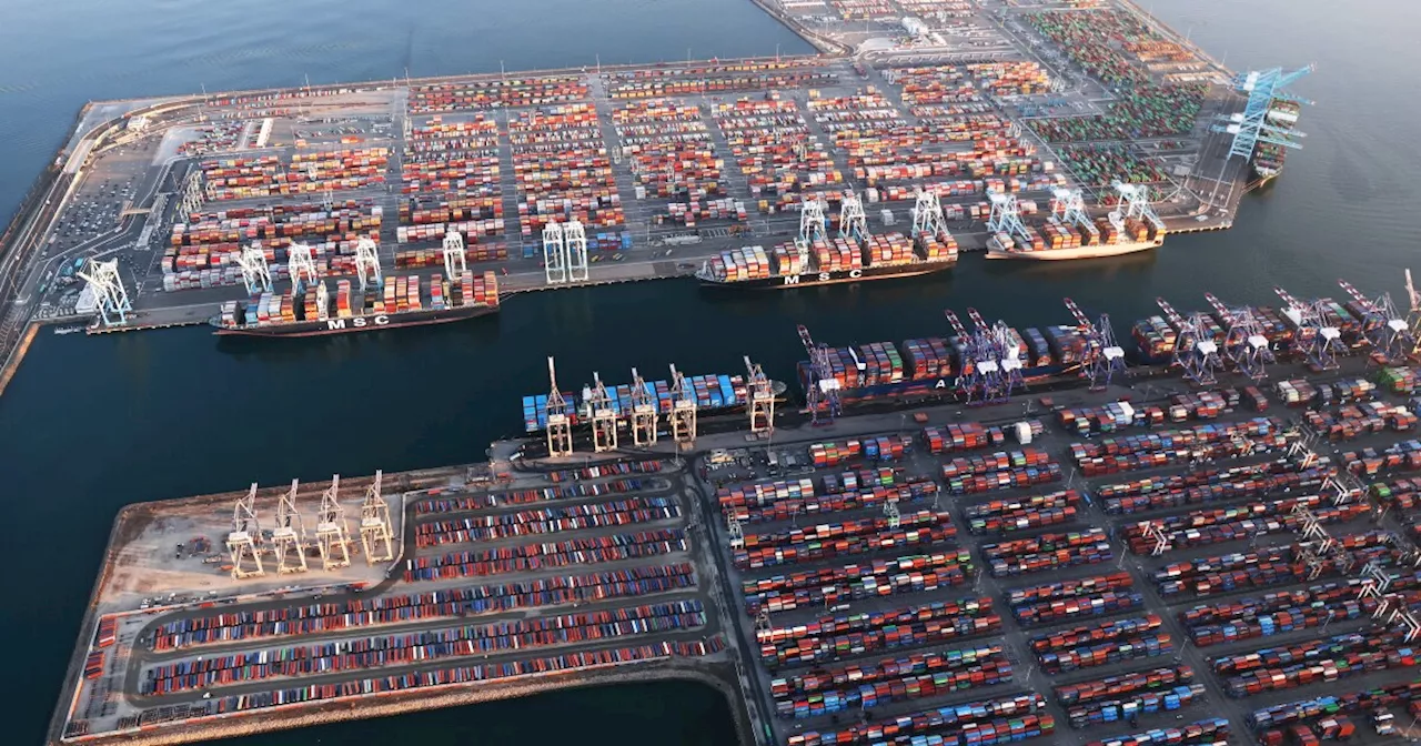 Ports of Los Angeles and Long Beach See Surge in Cargo as Uncertainty Lurks