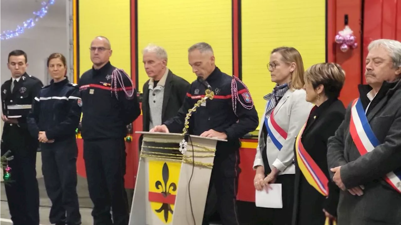 Les sapeurs-pompiers de Pertuis célèbrent la Sainte-Barbe