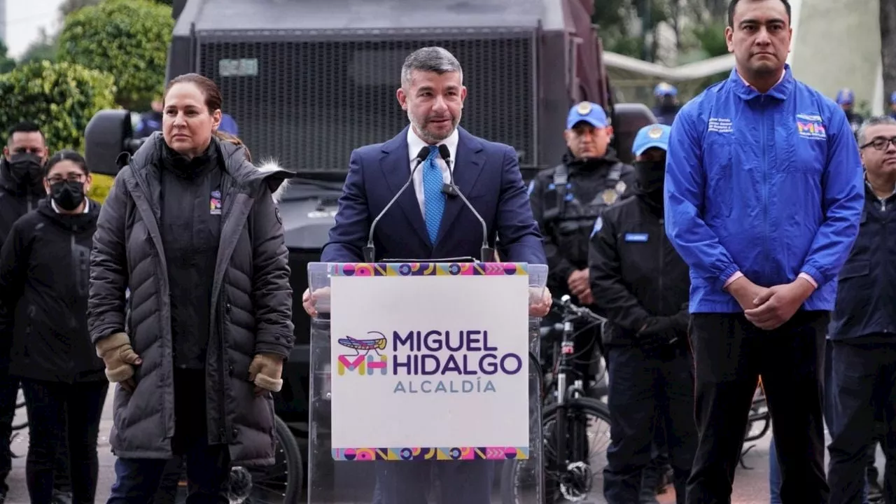 Arranca operativo &quot;Blindaje Navideño 2024&quot; en Miguel Hidalgo