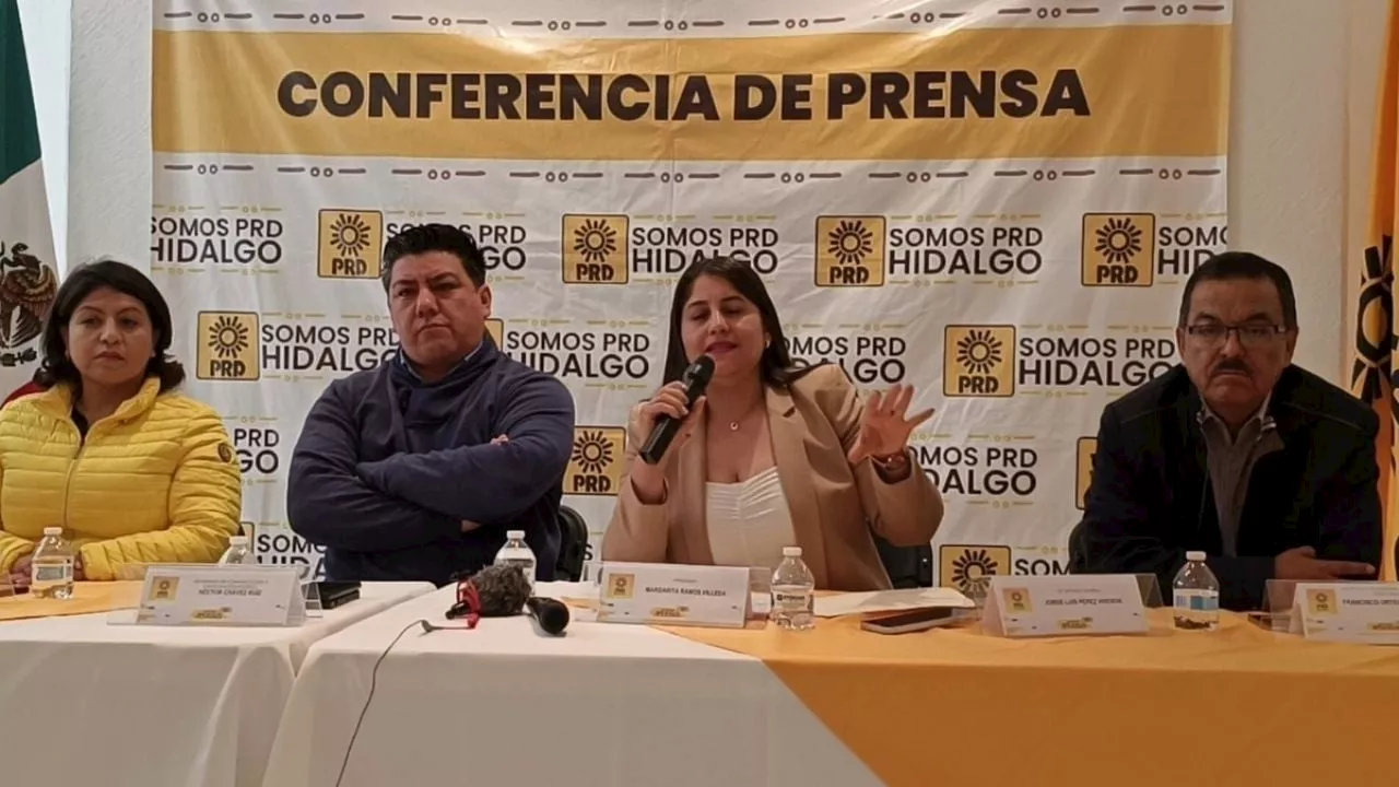 PRD Hidalgo cerrará filas: no queremos ser un ‘refrito’ de otros partidos, advierte vocero