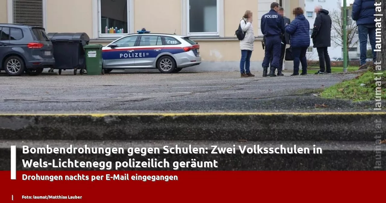 Bombendrohungen gegen Schulen in Wels-Lichtenegg