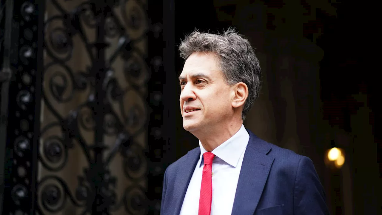 Miliband: Logical to say energy bills will reduce under clean energy policies