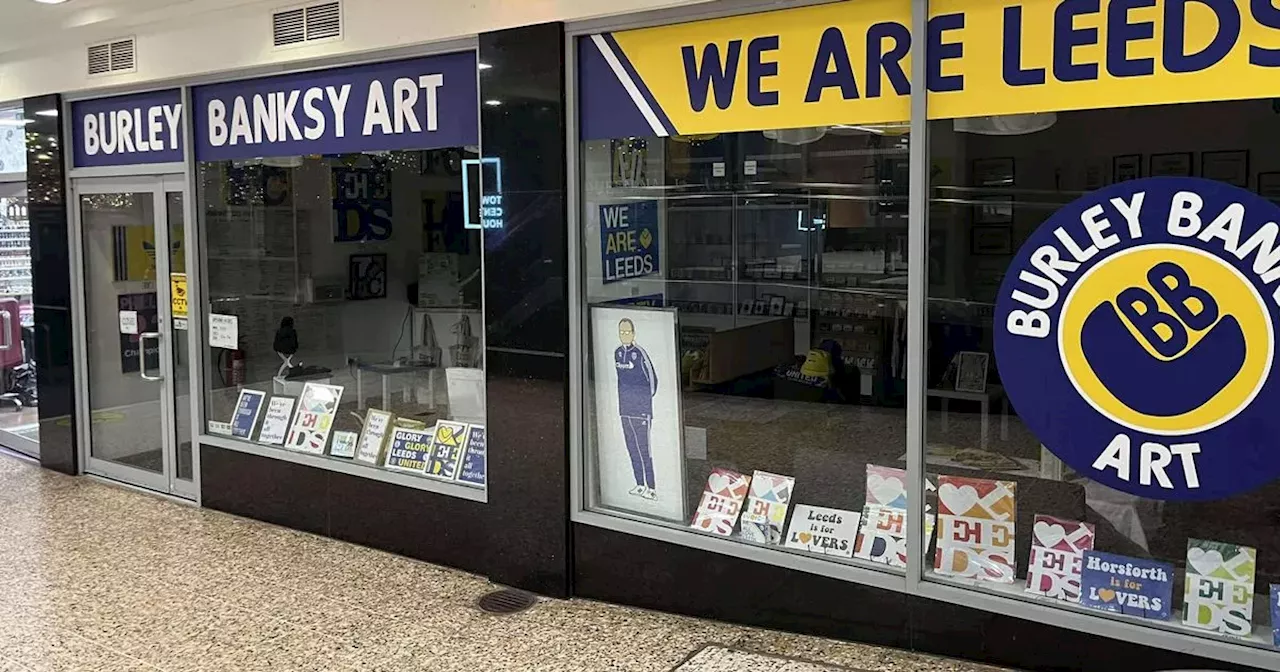 Burley Banksy's Pop-Up Shop Opens at the Merrion Centre